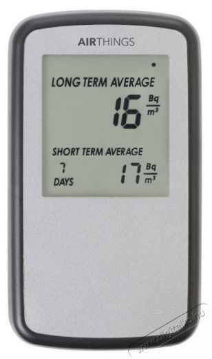 Airthings Corentium Home (224 B/m3) - digit&aacute;lis radon &eacute;rz&eacute;kelő H&aacute;ztart&aacute;s / Otthon / K&uuml;lt&eacute;r - Biztons&aacute;gtechnika - F&uuml;st- &eacute;s sz&eacute;n-monoxid &eacute;rz&eacute;kelő - 519287
