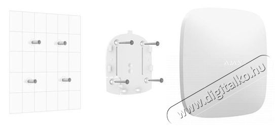 AJAX HUB PLUS Vezet&eacute;k n&eacute;lk&uuml;li feh&eacute;r behatol&aacute;sjelző k&ouml;zpont H&aacute;ztart&aacute;s / Otthon / K&uuml;lt&eacute;r - Biztons&aacute;gtechnika - Kieg&eacute;sz&iacute;tő - 393828