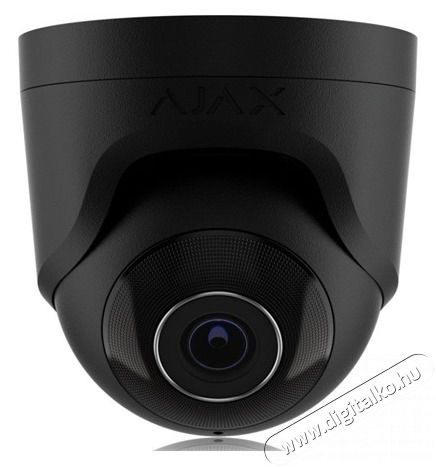 AJAX TurretCam BL /k&uuml;lt&eacute;ri/5MP/2,8mm/IR35m/H265/JetSparrow/Mikrofon/fekete IP turret kamera H&aacute;ztart&aacute;s / Otthon / K&uuml;lt&eacute;r - Biztons&aacute;gtechnika - Biztons&aacute;gi kamera - 507299