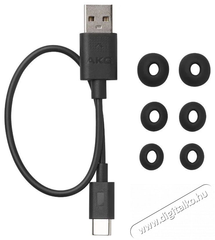 AKG N5 Hybrid TWS Black Audio-Video / Hifi / Multim&eacute;dia - F&uuml;l &eacute;s Fejhallgat&oacute;k - F&uuml;lhallgat&oacute; mikrofonnal / headset - 524082