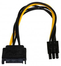 Akyga AK-CA-30 15cm 6-tűs PCI Express - SATA kábel Iroda és számítástechnika - Számítógép tartozék - SATA kábel - 387430