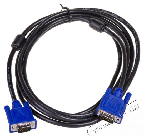 Akyga AK-AV-07 3m VGA &Ouml;sszek&ouml;tő k&aacute;bel Iroda &eacute;s sz&aacute;m&iacute;t&aacute;stechnika - Sz&aacute;m&iacute;t&oacute;g&eacute;p tartoz&eacute;k - Vga monitor k&aacute;bel - 394874