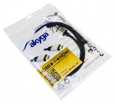 Akyga AK-HD-15P PRO 1,5m HDMI 2.0 K&aacute;bel Tv kieg&eacute;sz&iacute;tők - K&aacute;bel / csatlakoz&oacute; - Hdmi k&aacute;bel - 394918