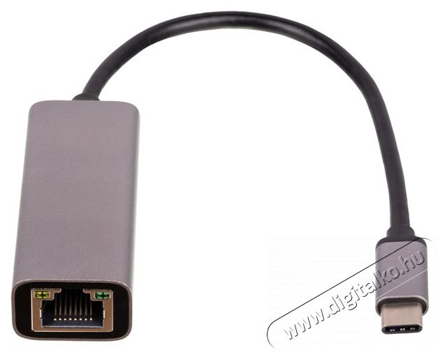 Akyga AK-AD-65 15cm USB-C - 1000 Mbps Ethernet adapter Iroda &eacute;s sz&aacute;m&iacute;t&aacute;stechnika - H&aacute;l&oacute;zat - H&aacute;l&oacute;zati kieg&eacute;sz&iacute;tő - 398640