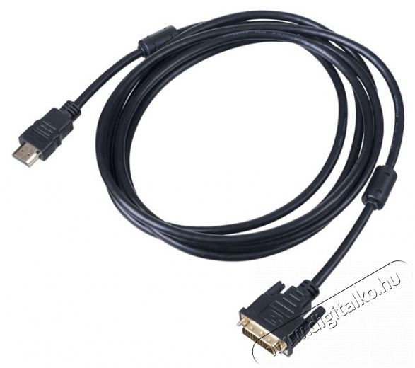 Akyga AK-AV-13 3m HDMI 1.4 apa - DVI-D apa k&aacute;bel Tv kieg&eacute;sz&iacute;tők - K&aacute;bel / csatlakoz&oacute; - DVI-Hdmi k&aacute;bel - 398625