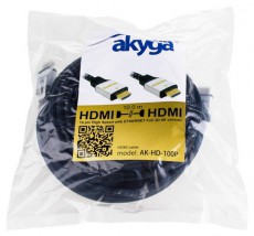Akyga AK-HD-100P PRO 10m HDMI 2.0 k&aacute;bel Tv kieg&eacute;sz&iacute;tők - K&aacute;bel / csatlakoz&oacute; - Hdmi k&aacute;bel - 398630