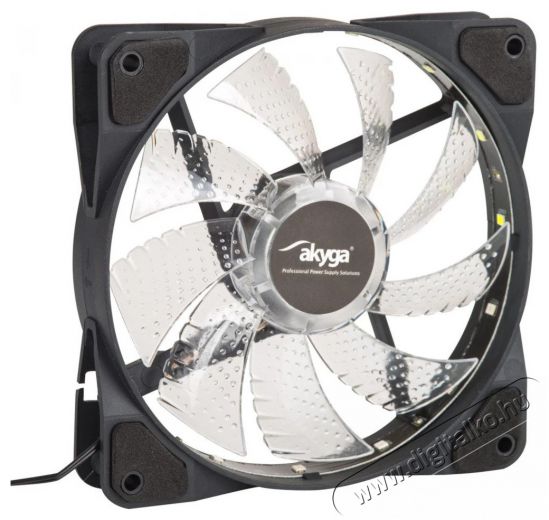 Akyga AW-12D-LED Rainbow LED 120mm h&aacute;z hűtőventil&aacute;tor Iroda &eacute;s sz&aacute;m&iacute;t&aacute;stechnika - Egy&eacute;b sz&aacute;m&iacute;t&aacute;stechnikai term&eacute;k - 387921