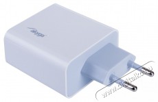 Akyga AK-CH-14 QC3.0 5-20V/3A/45W USB töltő Akkuk és töltők - Li-ion akkumulátor és töltő (utángyártott) - Töltő - 385410