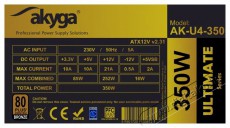 Akyga AK-U4-350 350W 80+ Bronze ATX t&aacute;pegys&eacute;g Iroda &eacute;s sz&aacute;m&iacute;t&aacute;stechnika - Egy&eacute;b sz&aacute;m&iacute;t&aacute;stechnikai term&eacute;k - 387060
