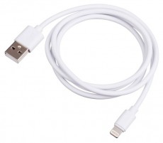 Akyga AK-USB-30 1m USB-A - Lightning feh&eacute;r k&aacute;bel Mobil / Kommunik&aacute;ci&oacute; / Smart - Mobiltelefon kieg&eacute;sz&iacute;tő / tok - K&aacute;bel / &aacute;talak&iacute;t&oacute; - 418456