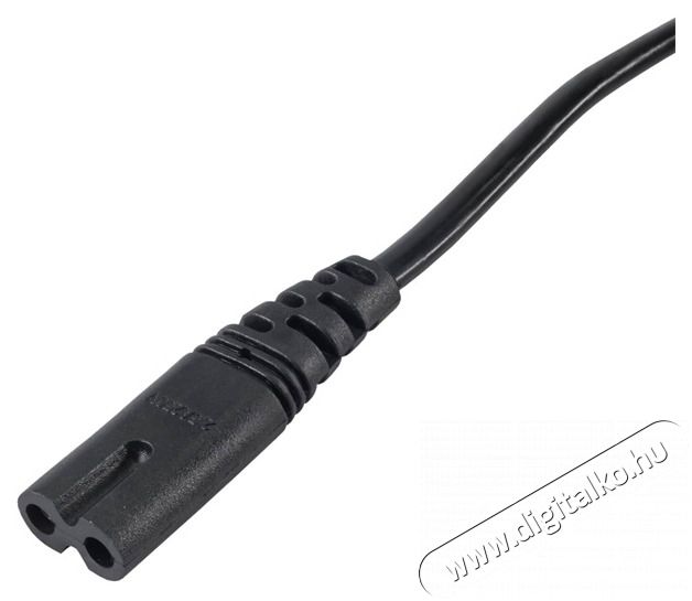 Akyga AK-RD-02A 3m Europlug CEE 7/16 - IEC C7 SN-14 pisk&oacute;ta t&aacute;pk&aacute;bel Iroda &eacute;s sz&aacute;m&iacute;t&aacute;stechnika - Sz&aacute;m&iacute;t&oacute;g&eacute;p tartoz&eacute;k - T&aacute;p k&aacute;bel - 427513