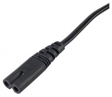 Akyga AK-RD-02A 3m Europlug CEE 7/16 - IEC C7 SN-14 pisk&oacute;ta t&aacute;pk&aacute;bel Iroda &eacute;s sz&aacute;m&iacute;t&aacute;stechnika - Sz&aacute;m&iacute;t&oacute;g&eacute;p tartoz&eacute;k - T&aacute;p k&aacute;bel - 427513