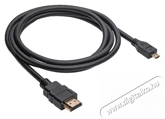 Akyga HDMI / micro HDMI ver. 1.4 AK-HD-15R 1.5m k&aacute;bel Iroda &eacute;s sz&aacute;m&iacute;t&aacute;stechnika - Egy&eacute;b sz&aacute;m&iacute;t&aacute;stechnikai term&eacute;k - 456604