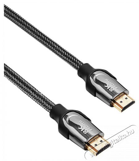 Akyga AK-HD-15S 1,5m &aacute;rny&eacute;kolt v2.1 HDMI k&aacute;bel Tv kieg&eacute;sz&iacute;tők - K&aacute;bel / csatlakoz&oacute; - Hdmi k&aacute;bel - 500198