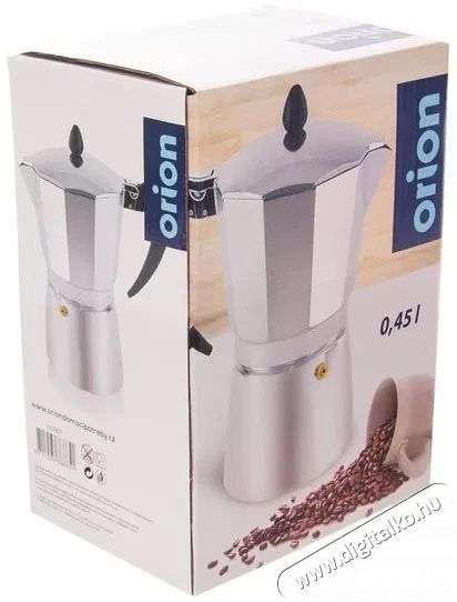 Orion k&aacute;v&eacute;főző 0,45 l Konyhai term&eacute;kek - K&aacute;v&eacute;főző / k&aacute;v&eacute;&ouml;rlő / kieg&eacute;sz&iacute;tő - Kotyog&oacute; k&aacute;v&eacute;főző - 524091