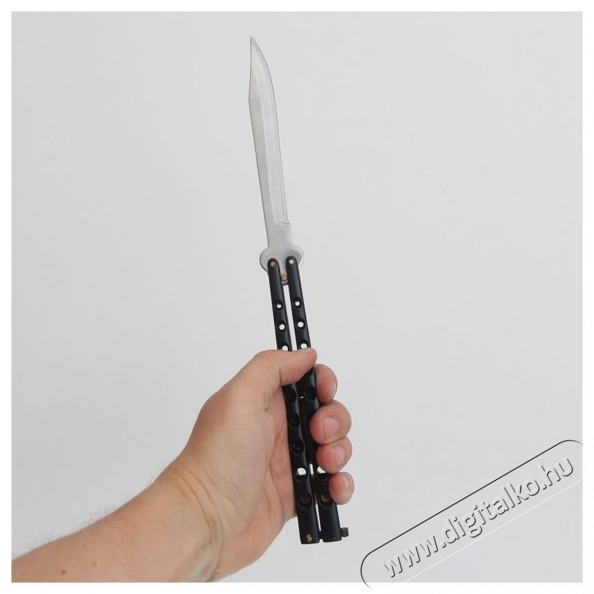 Albainox 02052-N Gigantikus pillang&oacute;k&eacute;s, rozsdamentes ac&eacute;l penge 14,5 cm, z&aacute;rhat&oacute; H&aacute;ztart&aacute;s / Otthon / K&uuml;lt&eacute;r - J&aacute;t&eacute;k / Sport - Kieg&eacute;sz&iacute;tő - 534091