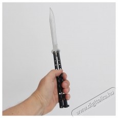 Albainox 02052-N Gigantikus pillang&oacute;k&eacute;s, rozsdamentes ac&eacute;l penge 14,5 cm, z&aacute;rhat&oacute; H&aacute;ztart&aacute;s / Otthon / K&uuml;lt&eacute;r - J&aacute;t&eacute;k / Sport - Kieg&eacute;sz&iacute;tő - 534091