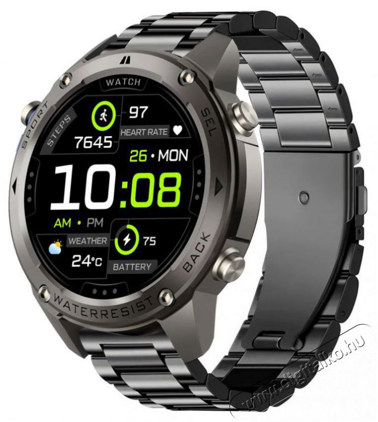 Aligator Watch GPS, fekete Mobil / Kommunik&aacute;ci&oacute; / Smart - Okos eszk&ouml;z - Okos&oacute;ra - 523576