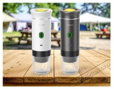 Aligator PortaCaff&eacute; hordozhat&oacute; elektromos k&aacute;v&eacute;főző espressohoz, 3 az 1-ben, fekete Konyhai term&eacute;kek - K&aacute;v&eacute;főző / k&aacute;v&eacute;&ouml;rlő / kieg&eacute;sz&iacute;tő - Kapszul&aacute;s / podos k&aacute;v&eacute;főző - 524102