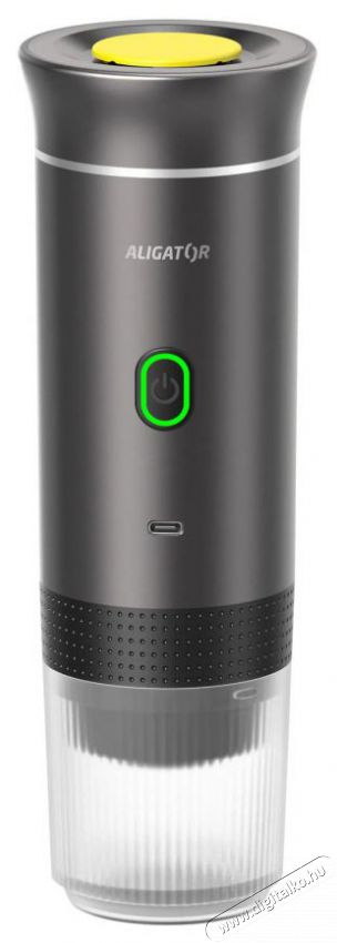 Aligator PortaCaff&eacute; hordozhat&oacute; elektromos k&aacute;v&eacute;főző espressohoz, 3 az 1-ben, fekete Konyhai term&eacute;kek - K&aacute;v&eacute;főző / k&aacute;v&eacute;&ouml;rlő / kieg&eacute;sz&iacute;tő - Kapszul&aacute;s / podos k&aacute;v&eacute;főző - 524102