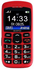 Aligator A670 Senior Red Mobil / Kommunik&aacute;ci&oacute; / Smart - Klasszikus / Mobiltelefon időseknek - 526790