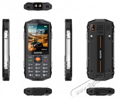 Aligator R45 eXtremo, fekete / narancss&aacute;rga Mobil / Kommunik&aacute;ci&oacute; / Smart - Klasszikus / Mobiltelefon időseknek - 526799