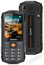 Aligator R45 eXtremo, fekete / narancss&aacute;rga Mobil / Kommunik&aacute;ci&oacute; / Smart - Klasszikus / Mobiltelefon időseknek - 526799