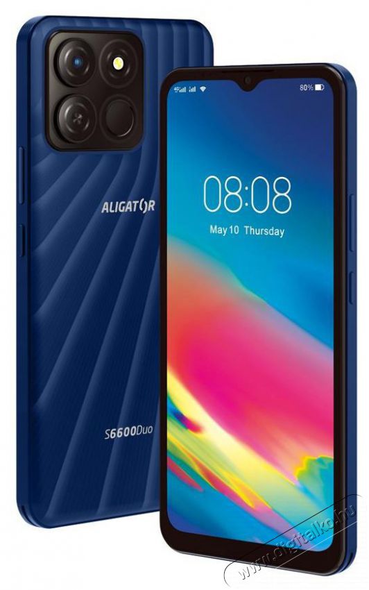 Aligator S6600 Duo 4GB/64GB k&eacute;k Mobil / Kommunik&aacute;ci&oacute; / Smart - Okostelefon - Android - 526804