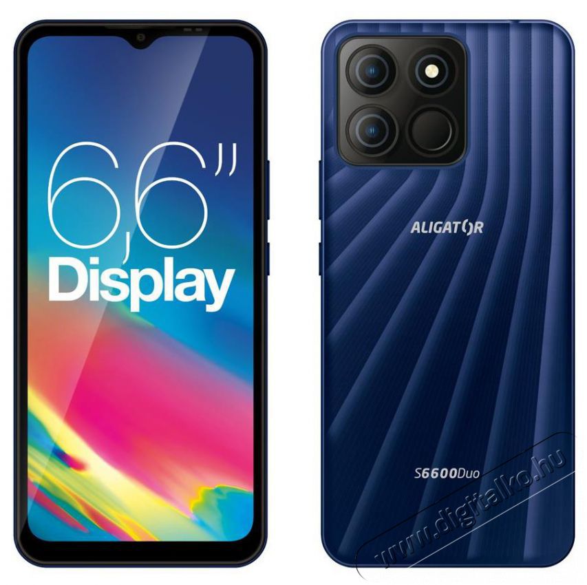 Aligator S6600 Duo 4GB/64GB k&eacute;k Mobil / Kommunik&aacute;ci&oacute; / Smart - Okostelefon - Android - 526804