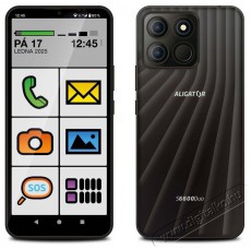 Aligator S6600 SENIOR fekete Mobil / Kommunik&aacute;ci&oacute; / Smart - Okostelefon - Android - 526805