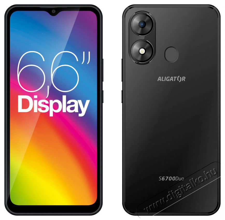 Aligator S6700 SENIOR 4GB/128GB fekete Mobil / Kommunik&aacute;ci&oacute; / Smart - Okostelefon - Android - 526808