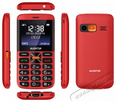 Aligator A910 Senior piros + t&ouml;ltő&aacute;llv&aacute;ny Mobil / Kommunik&aacute;ci&oacute; / Smart - Klasszikus / Mobiltelefon időseknek - 526796