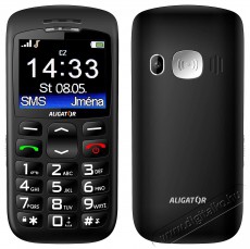 Aligator A670 Senior Black Mobil / Kommunik&aacute;ci&oacute; / Smart - Klasszikus / Mobiltelefon időseknek - 526788