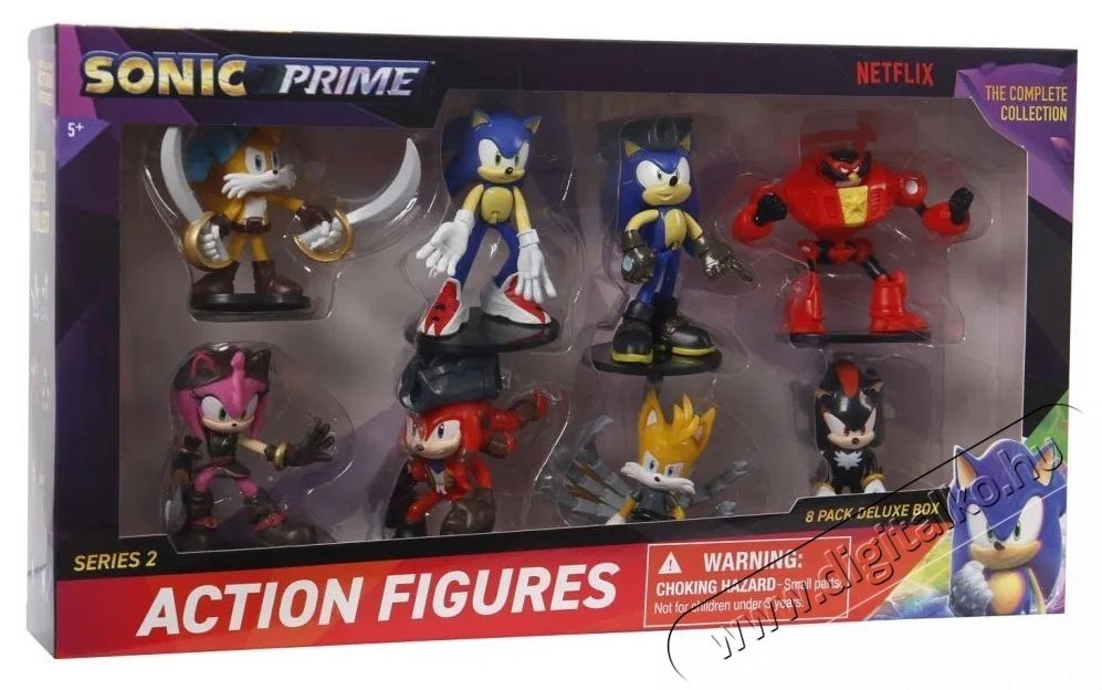 Alltoys Sonic Deluxe box 8 db H&aacute;ztart&aacute;s / Otthon / K&uuml;lt&eacute;r - J&aacute;t&eacute;k / Sport - J&aacute;t&eacute;kfigura - 531685