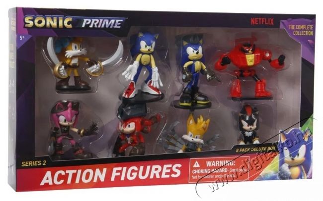 Alltoys Sonic Deluxe box 8 db H&aacute;ztart&aacute;s / Otthon / K&uuml;lt&eacute;r - J&aacute;t&eacute;k / Sport - J&aacute;t&eacute;kfigura - 531685