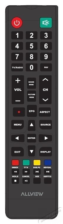 Allview 24ATC6300-H LED Telev&iacute;zi&oacute;, 60 cm, HD, E energiaoszt&aacute;ly Telev&iacute;zi&oacute;k - LED telev&iacute;zi&oacute; - 720p HD Ready felbont&aacute;s&uacute; - 531403