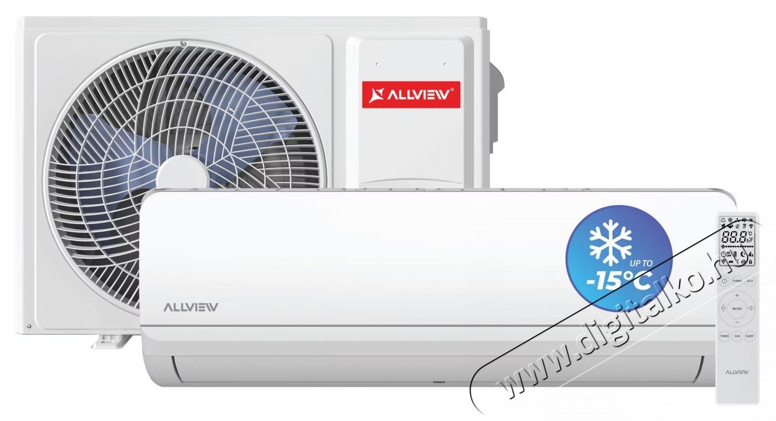 Allview Sensy 09 9000 BTU WI-FI kl&iacute;ma, A++/A+ energiaoszt&aacute;ly, 3 m-es szerel&eacute;si k&eacute;szlet, alv&oacute; &uuml;zemm&oacute;d, Eco &uuml;zemm&oacute;d, Feh&eacute;r H&aacute;ztart&aacute;s / Otthon / K&uuml;lt&eacute;r - Ventil&aacute;tor / L&eacute;gkondicion&aacute;l&oacute; - Split kl&iacute;ma - 535957