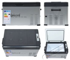 Alpicool Hűtől&aacute;da kompresszorral 30 l 230/24/12V -20&deg;C Konyhai term&eacute;kek - Hűtő, fagyaszt&oacute; (szabadon&aacute;ll&oacute;) - Hordozhat&oacute; hűtőt&aacute;ska - 523582