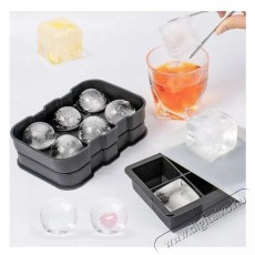 Alum Szilikon j&eacute;gkockaforma 2 az 1-ben &ndash; kock&aacute;k + g&ouml;mb&ouml;k Konyhai term&eacute;kek - Konyhai eszk&ouml;z - Egy&eacute;b konyhai eszk&ouml;z - 529230