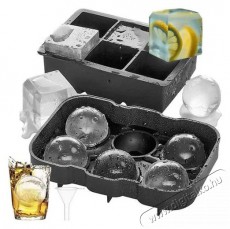 Alum Szilikon j&eacute;gkockaforma 2 az 1-ben &ndash; kock&aacute;k + g&ouml;mb&ouml;k Konyhai term&eacute;kek - Konyhai eszk&ouml;z - Egy&eacute;b konyhai eszk&ouml;z - 529230