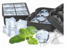 Alum Szilikon j&eacute;gkockaforma 2 az 1-ben &ndash; kock&aacute;k + g&ouml;mb&ouml;k Konyhai term&eacute;kek - Konyhai eszk&ouml;z - Egy&eacute;b konyhai eszk&ouml;z - 529230