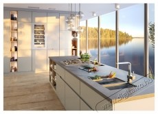 Alveus Laguna konyhai csaptelep, magasan forg&oacute; kifoly&oacute;, ker&aacute;miapatron, kr&oacute;m Konyhai term&eacute;kek - Mosogat&oacute; - Mosogat&oacute; csaptelep - 535961