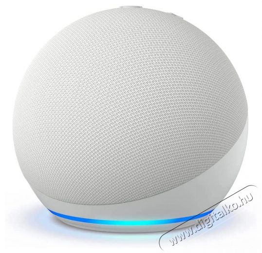 Amazon Echo Dot (5th Gen) Glacier White H&aacute;ztart&aacute;s / Otthon / K&uuml;lt&eacute;r - Okos otthon - Kieg&eacute;sz&iacute;tő - 508029
