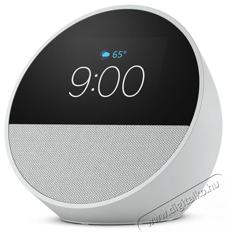 Amazon Echo Spot Glacier White H&aacute;ztart&aacute;s / Otthon / K&uuml;lt&eacute;r - Okos otthon - Kieg&eacute;sz&iacute;tő - 508025