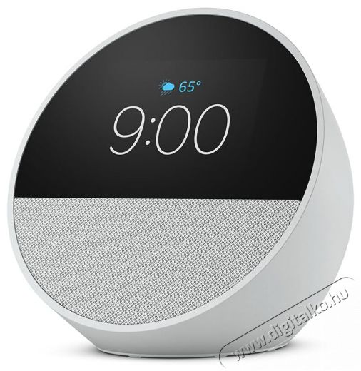 Amazon Echo Spot Glacier White H&aacute;ztart&aacute;s / Otthon / K&uuml;lt&eacute;r - Okos otthon - Kieg&eacute;sz&iacute;tő - 508025