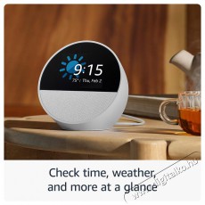 Amazon Echo Spot Glacier White H&aacute;ztart&aacute;s / Otthon / K&uuml;lt&eacute;r - Okos otthon - Kieg&eacute;sz&iacute;tő - 508025