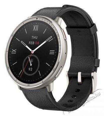 Amazfit Active 2 NFC Premium Black Leather Mobil / Kommunik&aacute;ci&oacute; / Smart - Okos eszk&ouml;z - Okos&oacute;ra - 523587