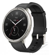 Amazfit Active 2 NFC Premium Black Leather Mobil / Kommunik&aacute;ci&oacute; / Smart - Okos eszk&ouml;z - Okos&oacute;ra - 523587