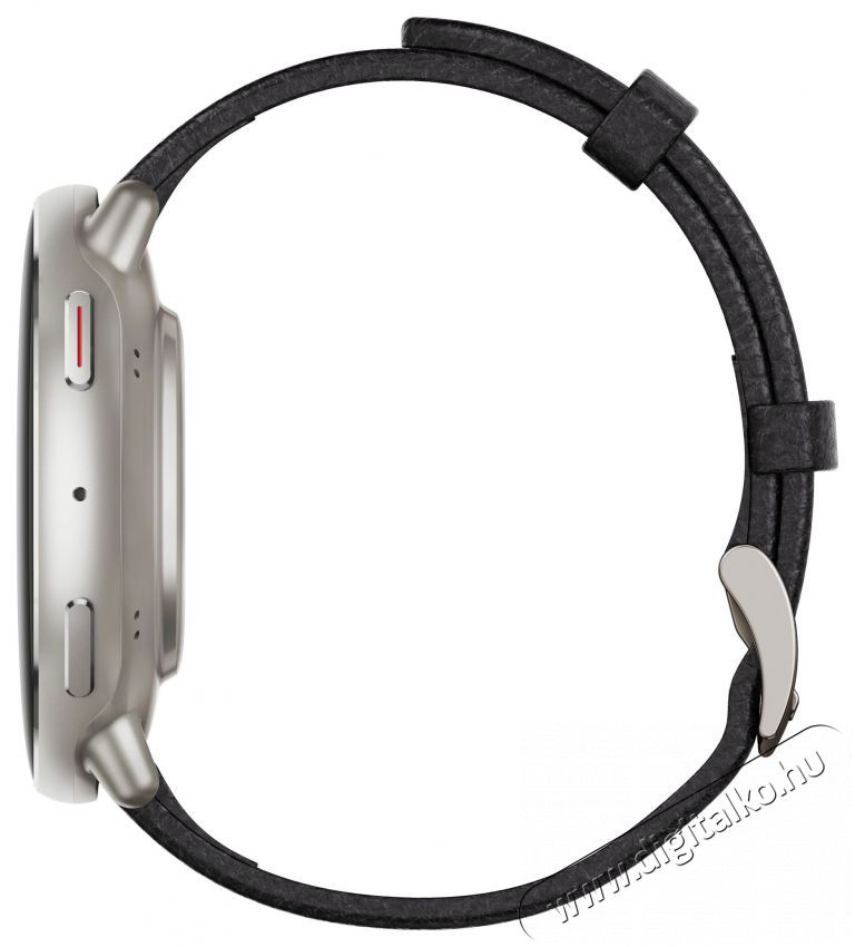 Amazfit Active 2 NFC Premium Black Leather Mobil / Kommunik&aacute;ci&oacute; / Smart - Okos eszk&ouml;z - Okos&oacute;ra - 523587