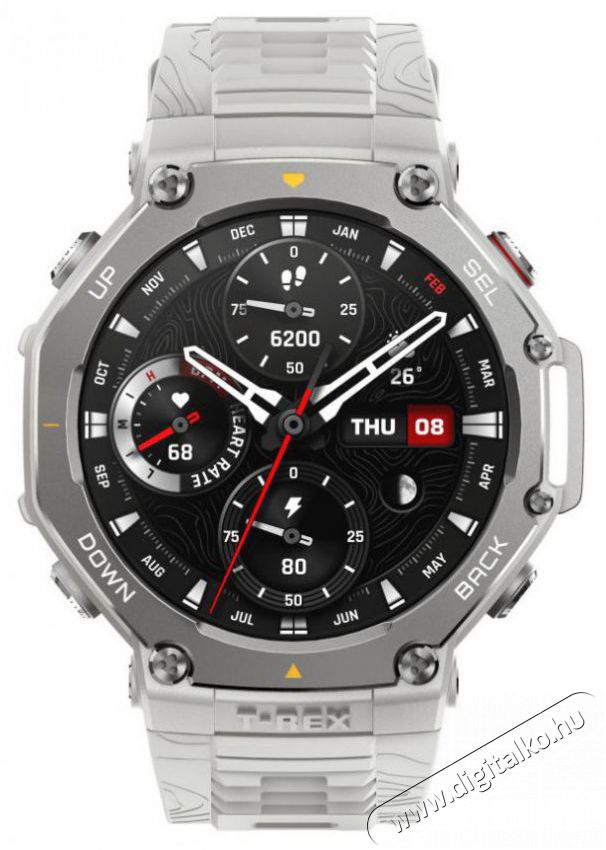 Amazfit T-Rex 3 Haze Grey Mobil / Kommunik&aacute;ci&oacute; / Smart - Okos eszk&ouml;z - Okos&oacute;ra - 523589